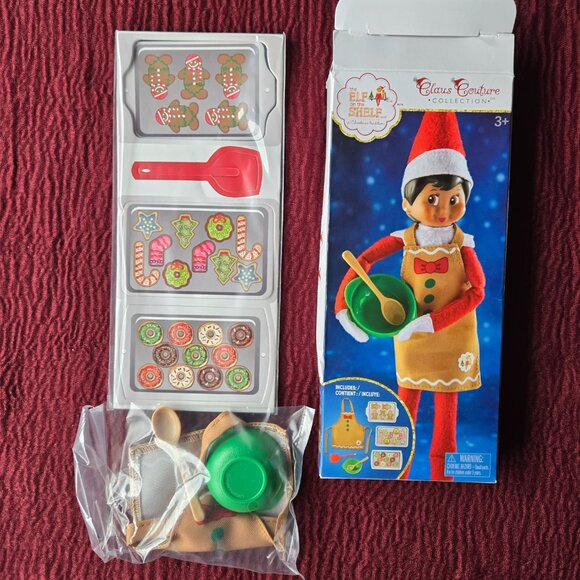 Elf on the Shelf Itty Bitty Baker Outfit for Christmas Memories (NWT) - Picture 4 of 4